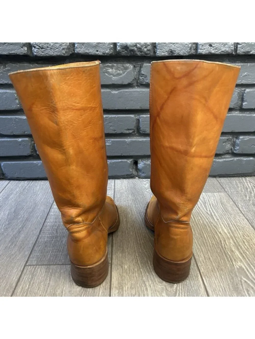 Frye White Label Tall Campus Boots Mens 10 M